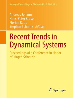 cover image of Recent Trends in Dynamical Systems